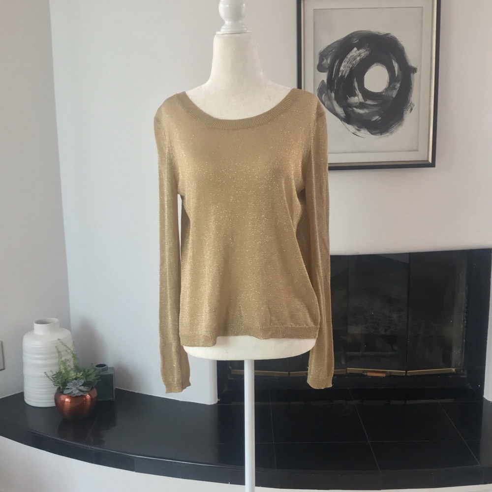 Atko gold sweater